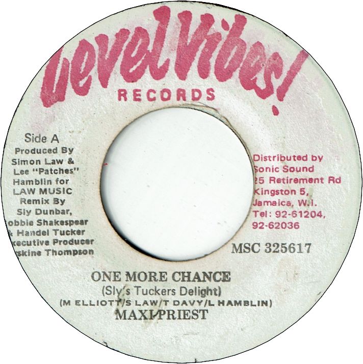 ONE MORE CHANCE Sly's Tucker Delight (VG)　/ONE MORE (VG-)