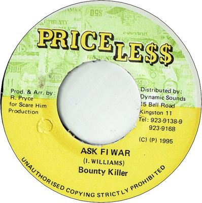 ASK FI WAR (VG+) / Valley Of Death Version (VG+)