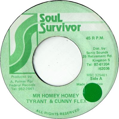 MR HOMEY HOMEY (VG+/sticker)
