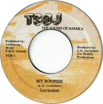 MY BOOPSIE (VG) / GOVERNMENT BOOPS (VG)