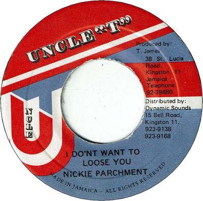 I DON'T WANT TO LOOSE YOU (VG+)