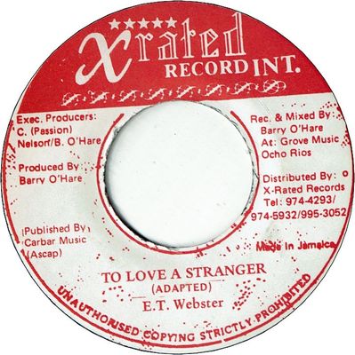 TO LOVE A STRANGER (VG+)