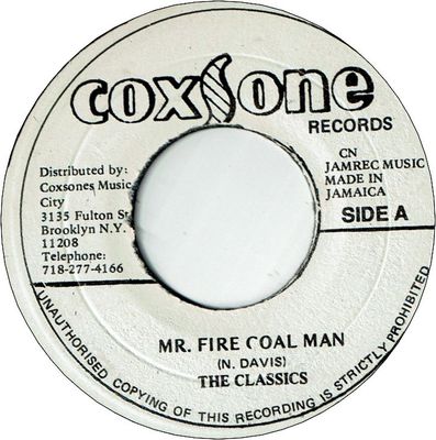 MR.FIRE COAL MAN (VG) / VERSION (VG-)