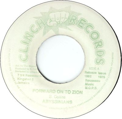 FORWARD ON TO ZION (VG+) / FORWARD JAH VERSION]
