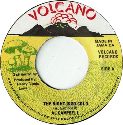 THE NIGHT IS SO COLD(as ALL KIND OF PEOPLE) (VG+) / VERSION (VG)