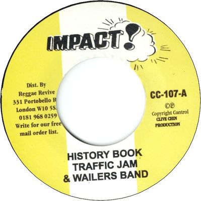 HISTORY BOOK (VG+)　/ DUB WISE　(VG+)
