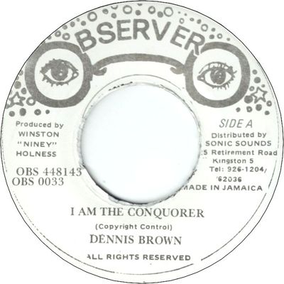 I AM THE CONQUEROR　(VG) / VERSION (VG)