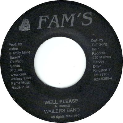 WELL PLEASE (VG+) / VERSION (VG)