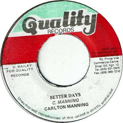 BETTER DAYS (VG+/センターずれ) / VERSION (VG)