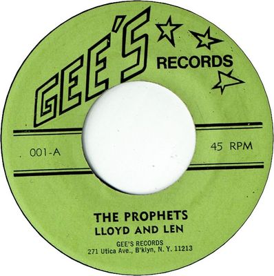 THE PROPHETS (VG+) / HAPPY HOME (VG)