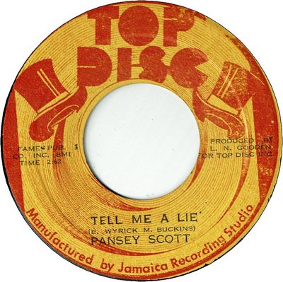 TELL ME A LIE (VG+) / VERSION (VG-)