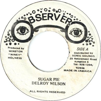 SUGAR PIE (VG to G+) / FALSE RASTA (VG)