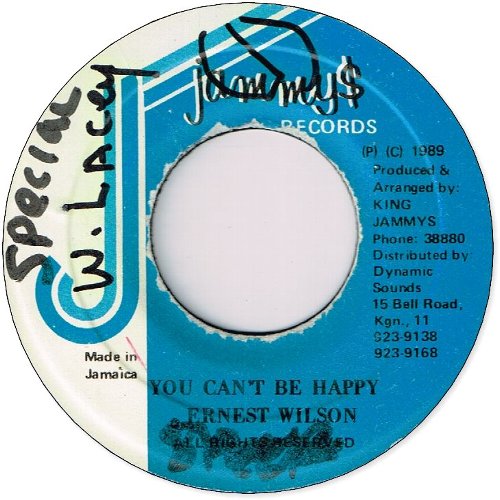 YOU CAN’T BE HAPPY (VG+/WOL)