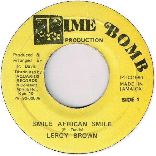 SMILE AFRICAN SMILE (VG) / TRAVELLING MAN (VG-〜VG)