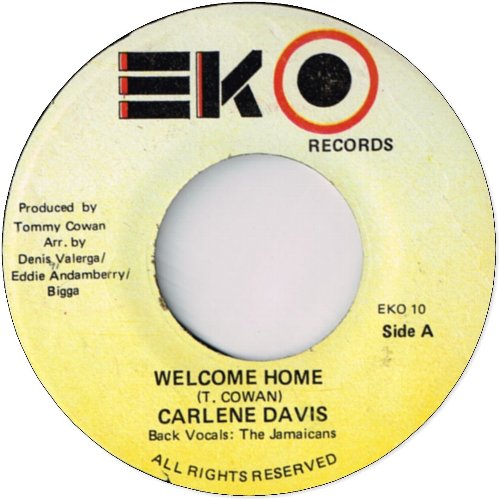 WELCOME HOME (VG+) / FREEDOM ROCK (VG〜VG+)