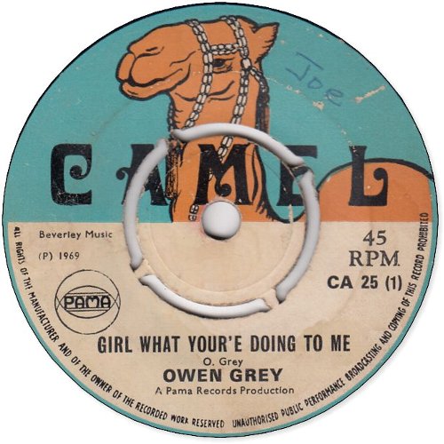 GIRL WHAT YOU’RE DOING TO ME (VG) / WOMAN A GRUMBLE (VG)