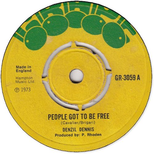 PEOPLE GOT TO BE FREE (VG) / UPS AND DOWNS (VG)
