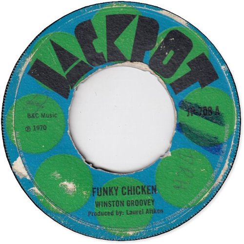 FUNKY CHICKEN (VG/SWOL) / FUNKY CHICKEN Vers.2 (VG-)