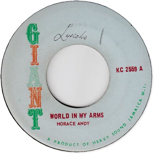 WORLD IN MY ARMS (VG+/SWOL) / WORLD ROCK (VG+)