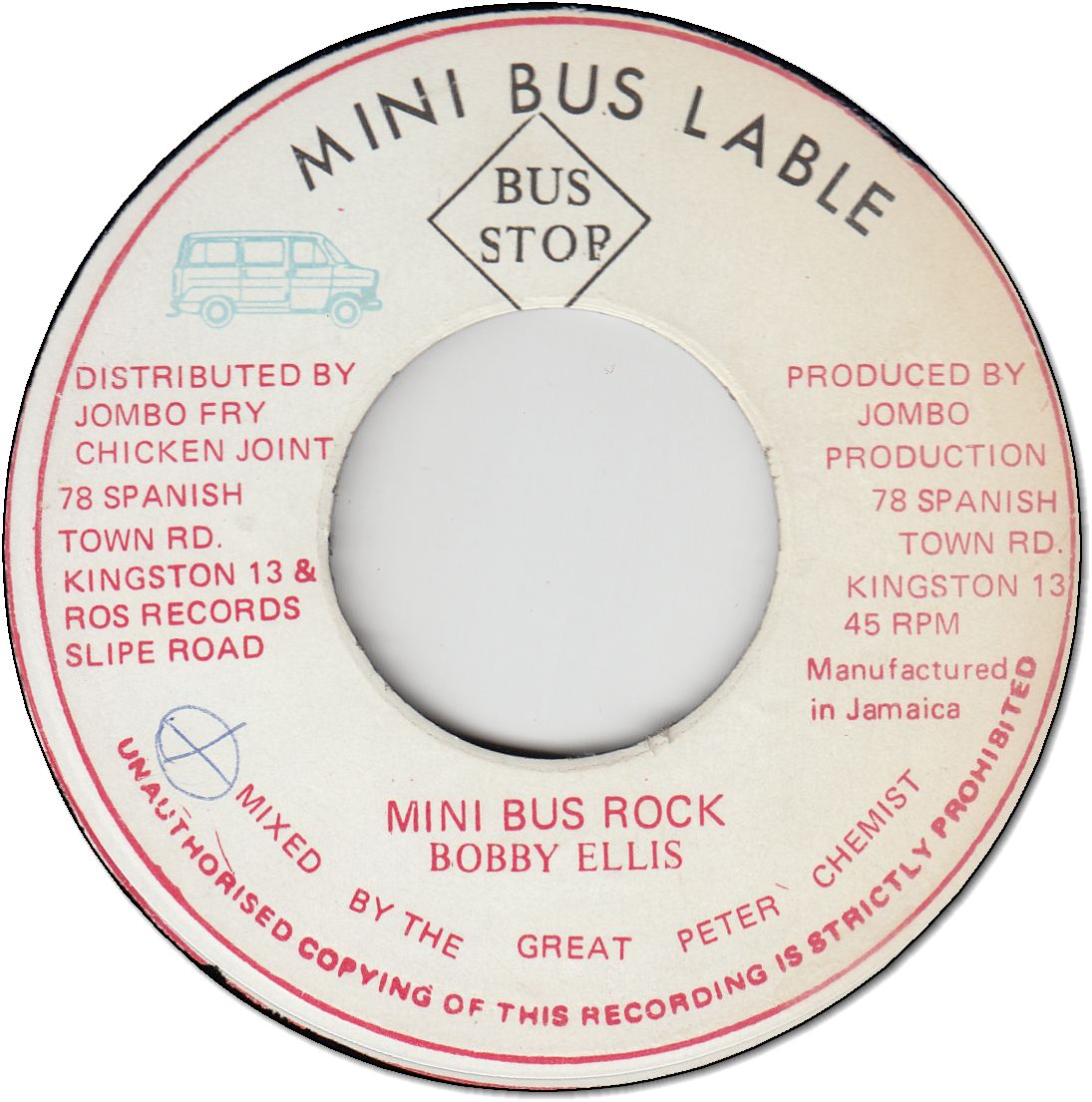 MINI BUS ROCK (VG+/SWOL)