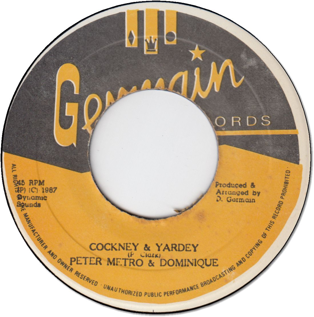 COCKNEY & YARDEY (VG+)