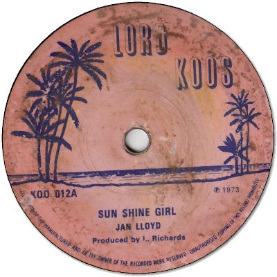 SUN SHINE GIRL (VG+/LD) / HAVE A GRAND TIME (VG+)