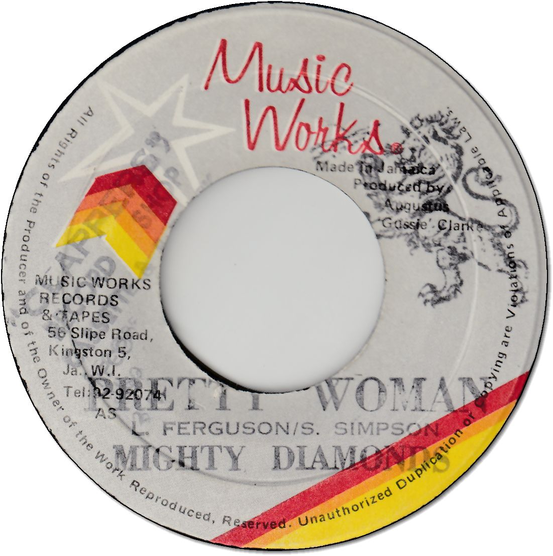 PRETTY WOMAN (VG+/Stamp)