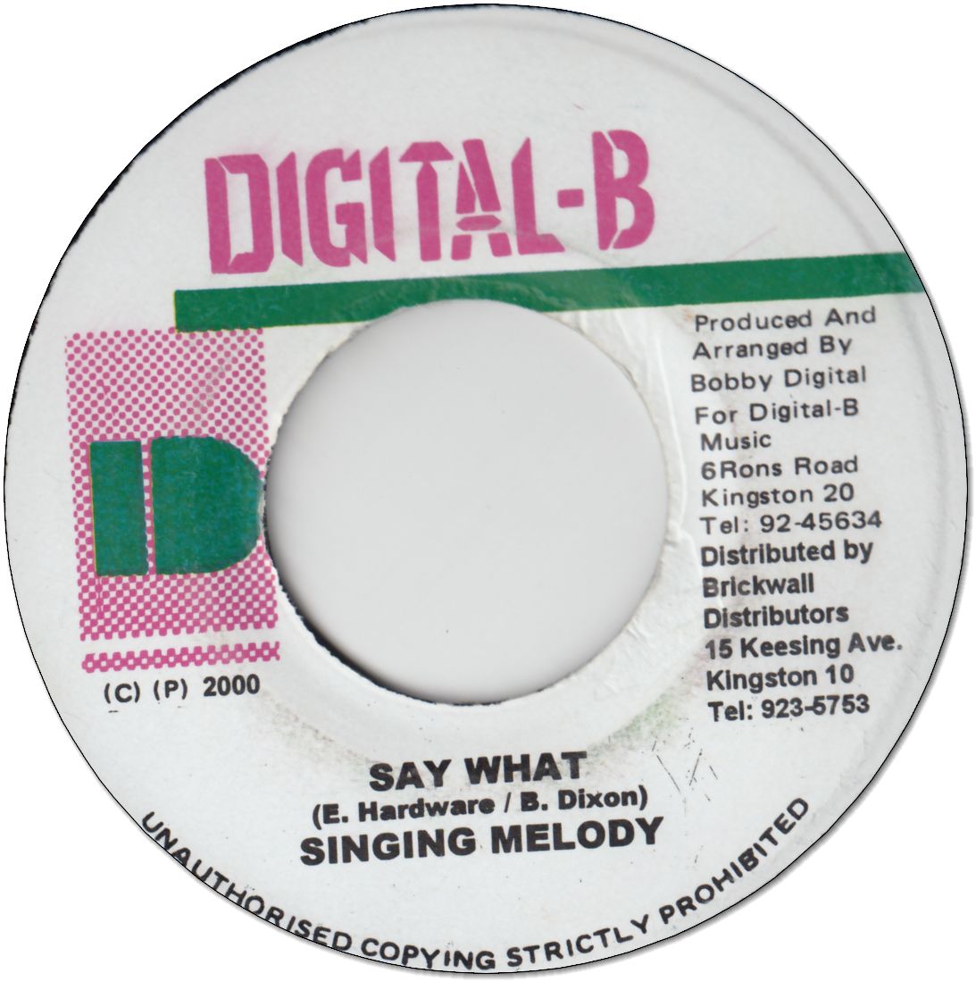 SAY WHAT (VG+) / VERSION (VG/WOL)