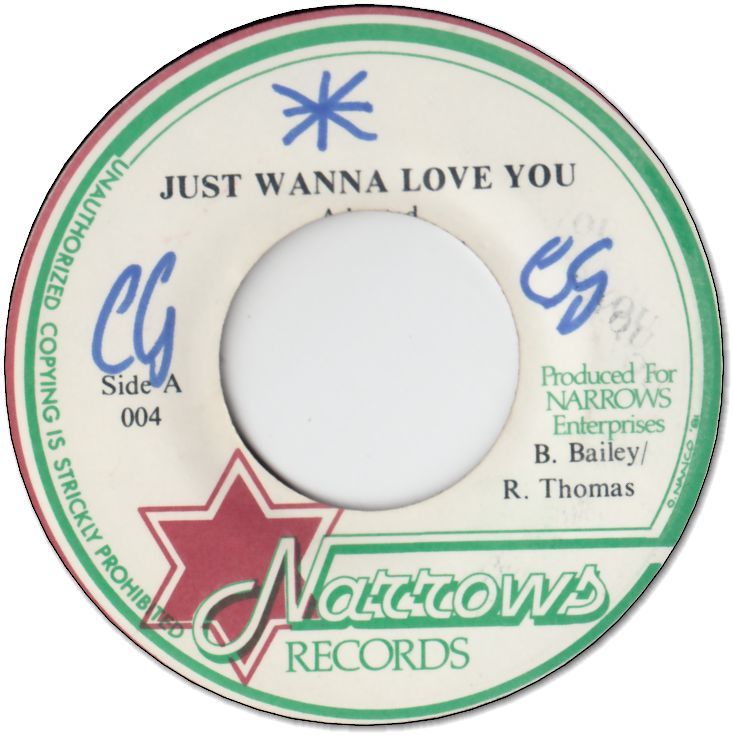 JUST WANNA LOVE YOU (VG+) / Version (VG+)