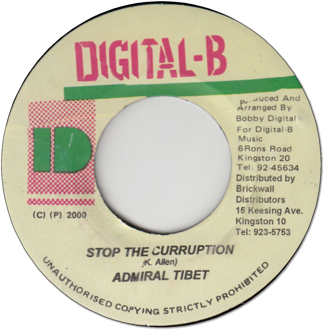 STOP THE CORRUPTION (VG+)