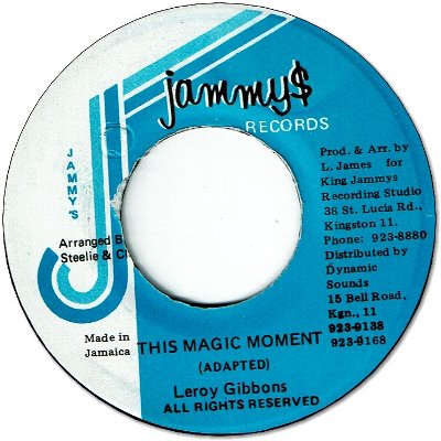 THIS MAGIC MOMENT (VG)