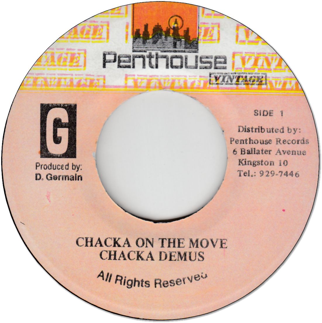 CHAKA ON THE MOVE (VG)