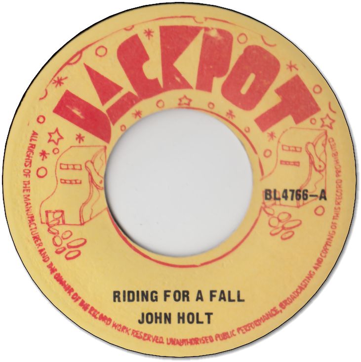 RIDING FOR A FALL (VG- to VG) / YOU DON’T KNOW (VG- to VG)
