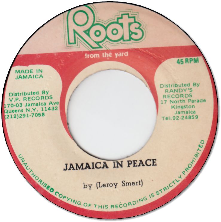 FIND YOUR DESTINATION (VG+) / JAMAICA IN PEACE (VG+)