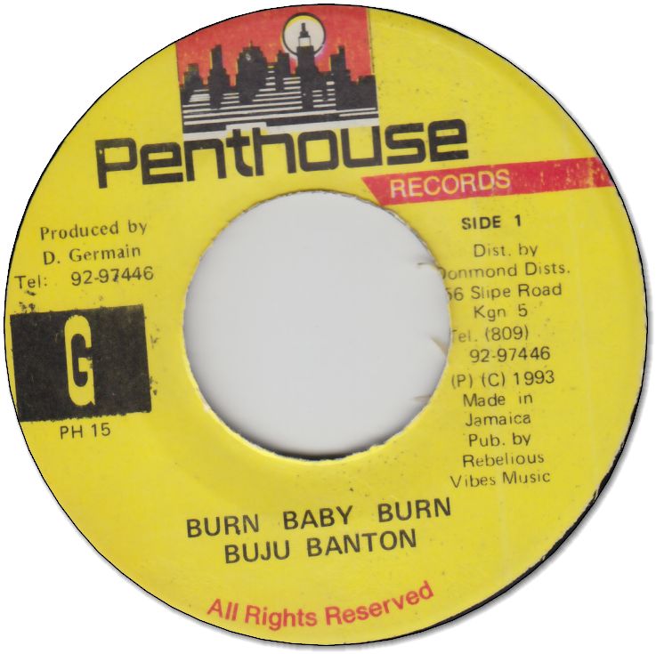 BURN BABY BURN(VG+)