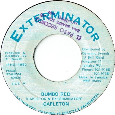 BUMBO RED (VG+/Stamp)