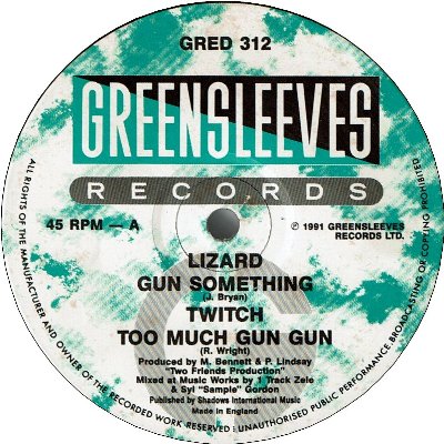 GUN SOMETHING (EX) / TOO MUCH GUN GUN (VG+) / GUN FOOL (VG+)
