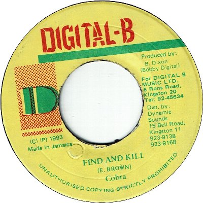 FIND & KILL (VG)