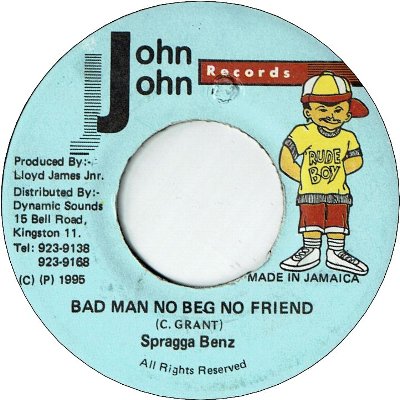 BAD MAN NO BEG NO FRIEND (VG)