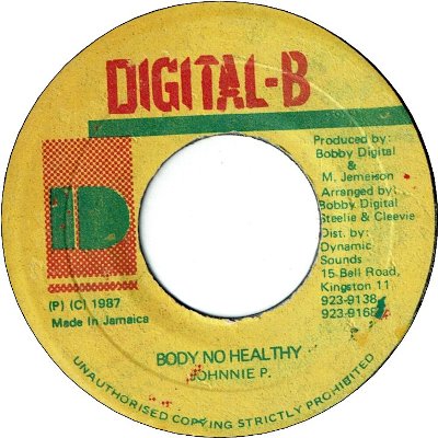 BODY NO HEALTHY (VG+)